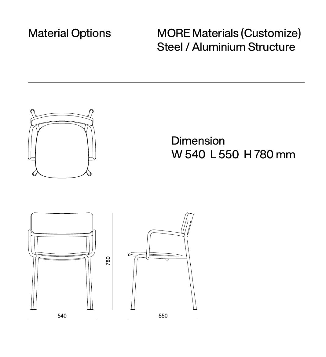Leaden Chair
