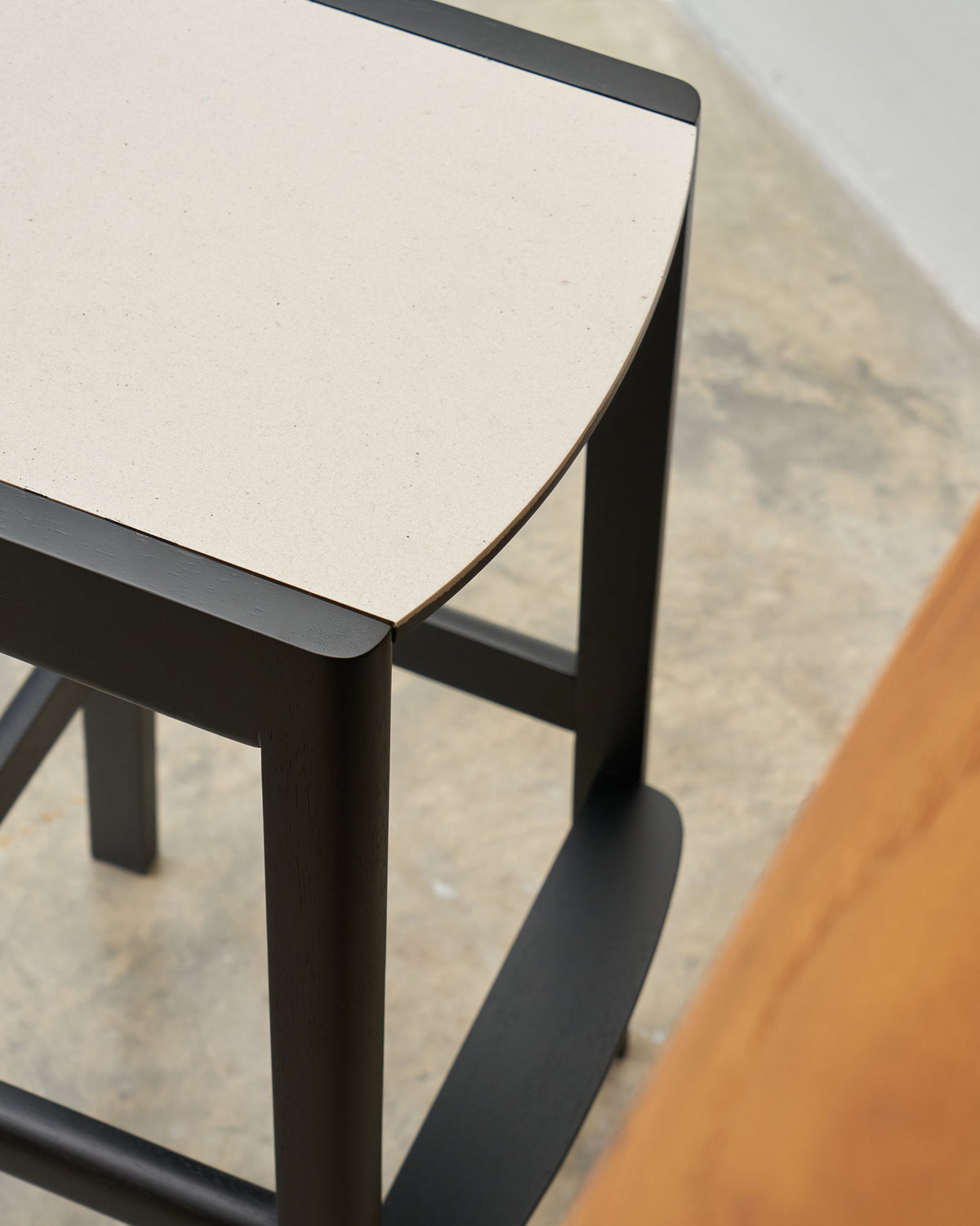 Slab Bar Stool