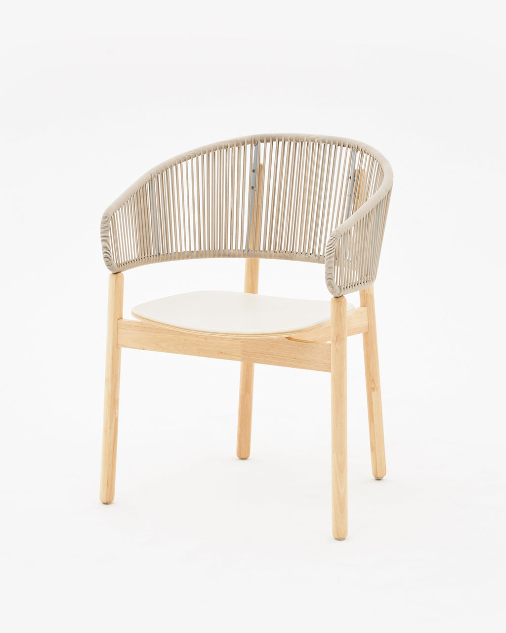 Woven Full Backrest Bound Armchair